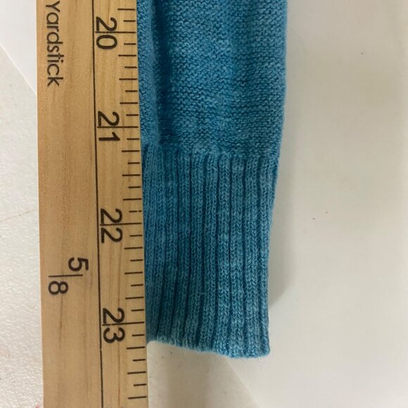 Eileen Fisher Linen Blend Knit‎ Sweater XL Blue Lightweight Casual - Picture 9 of 10